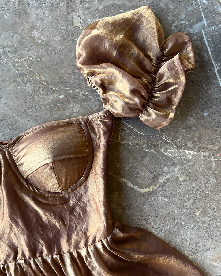 Golden Dust Gudiya Dress