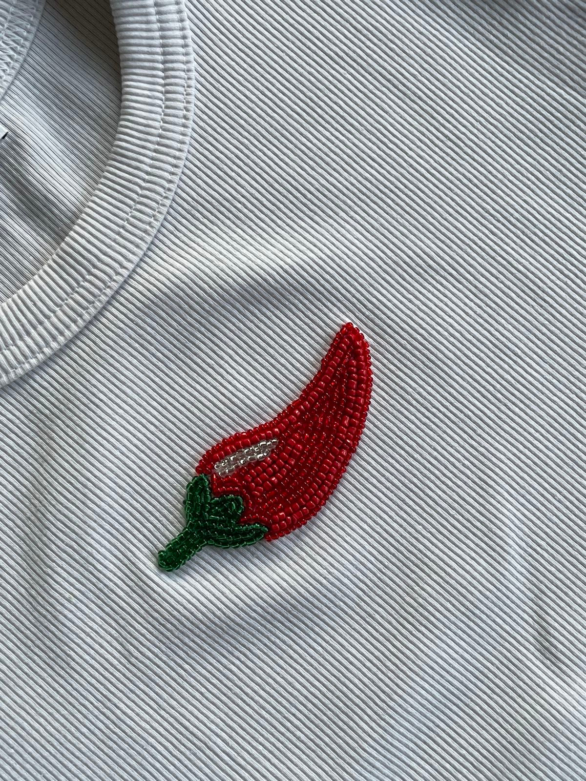 Mirchi applique top