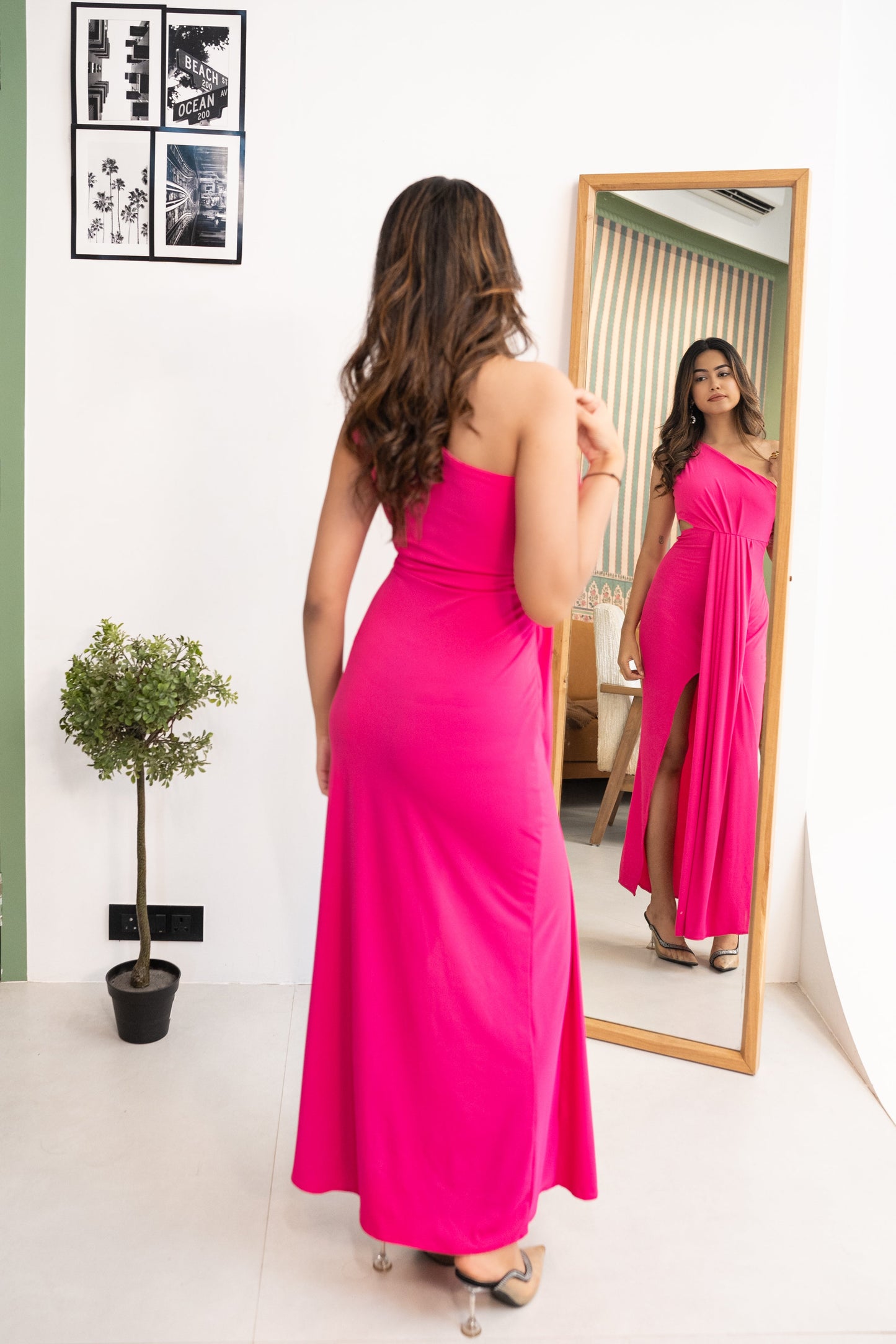 Cherry Blossom Chic Bodycon Dress