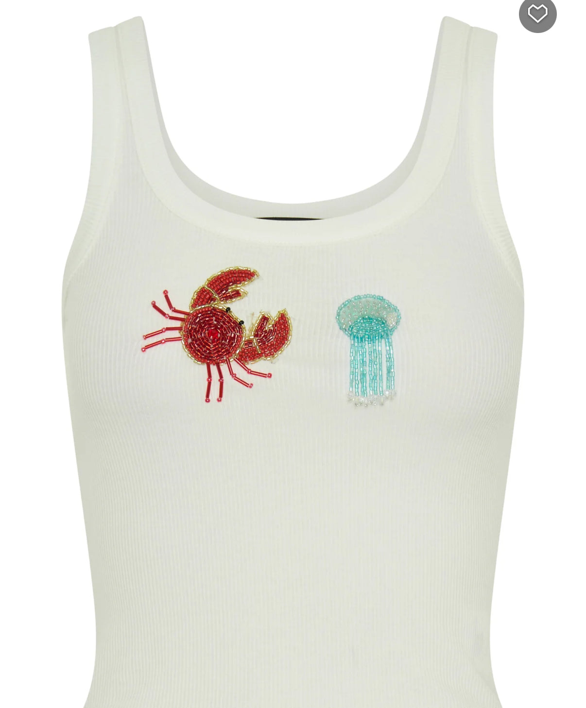 Coastal boost Applique Top