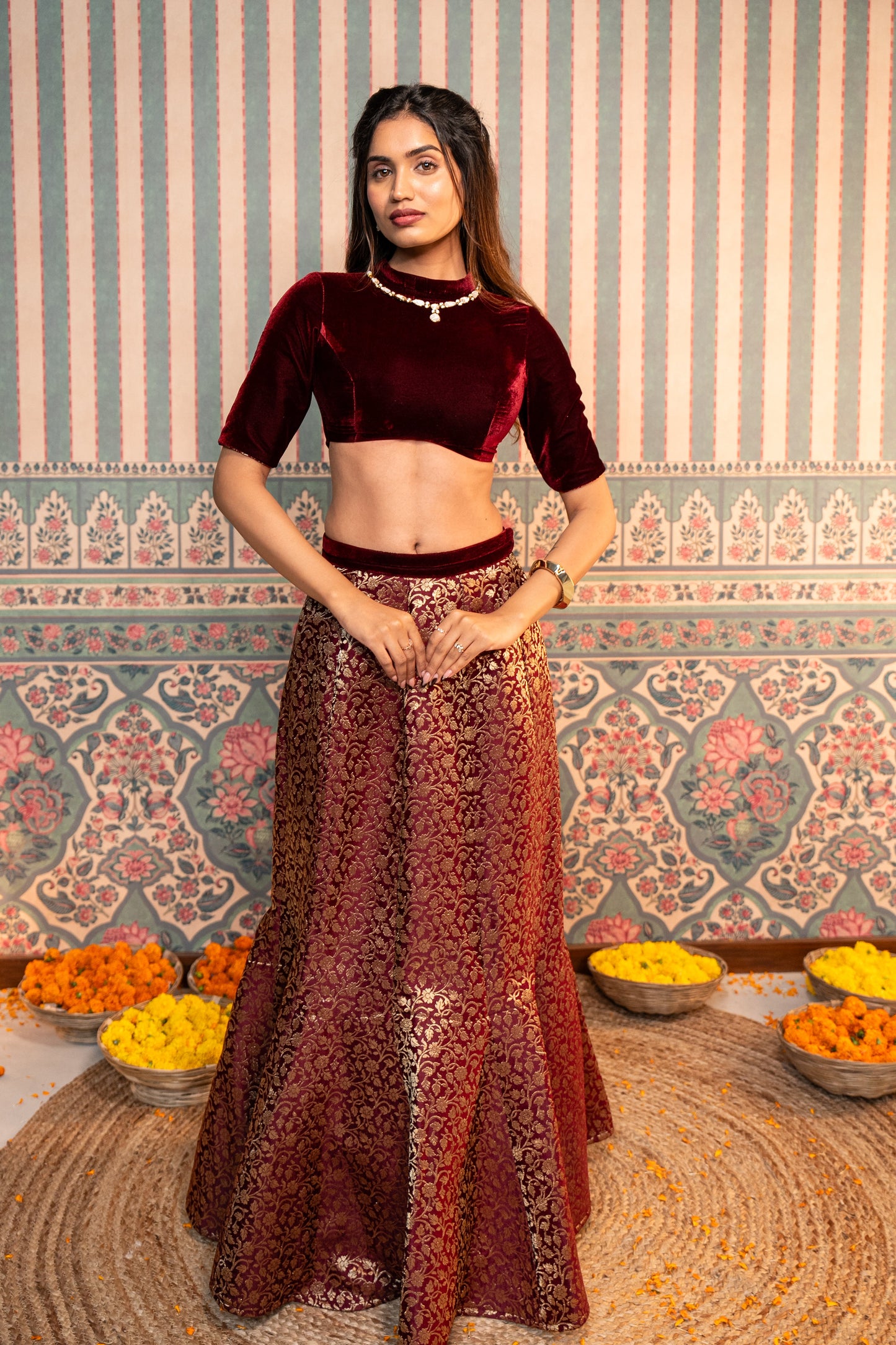 Basera Fishcut Lehenga