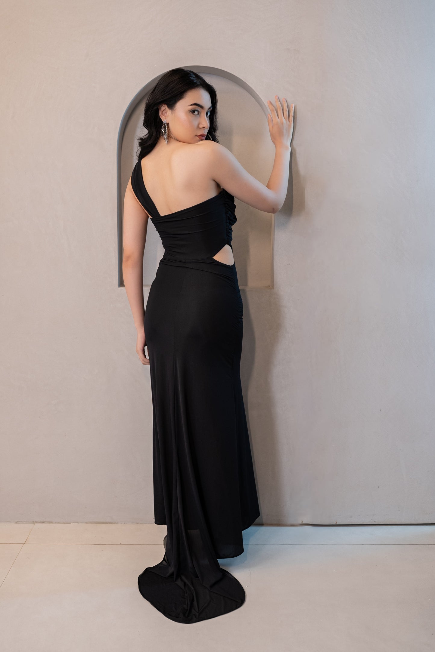 Black Cat Bodycon Dress