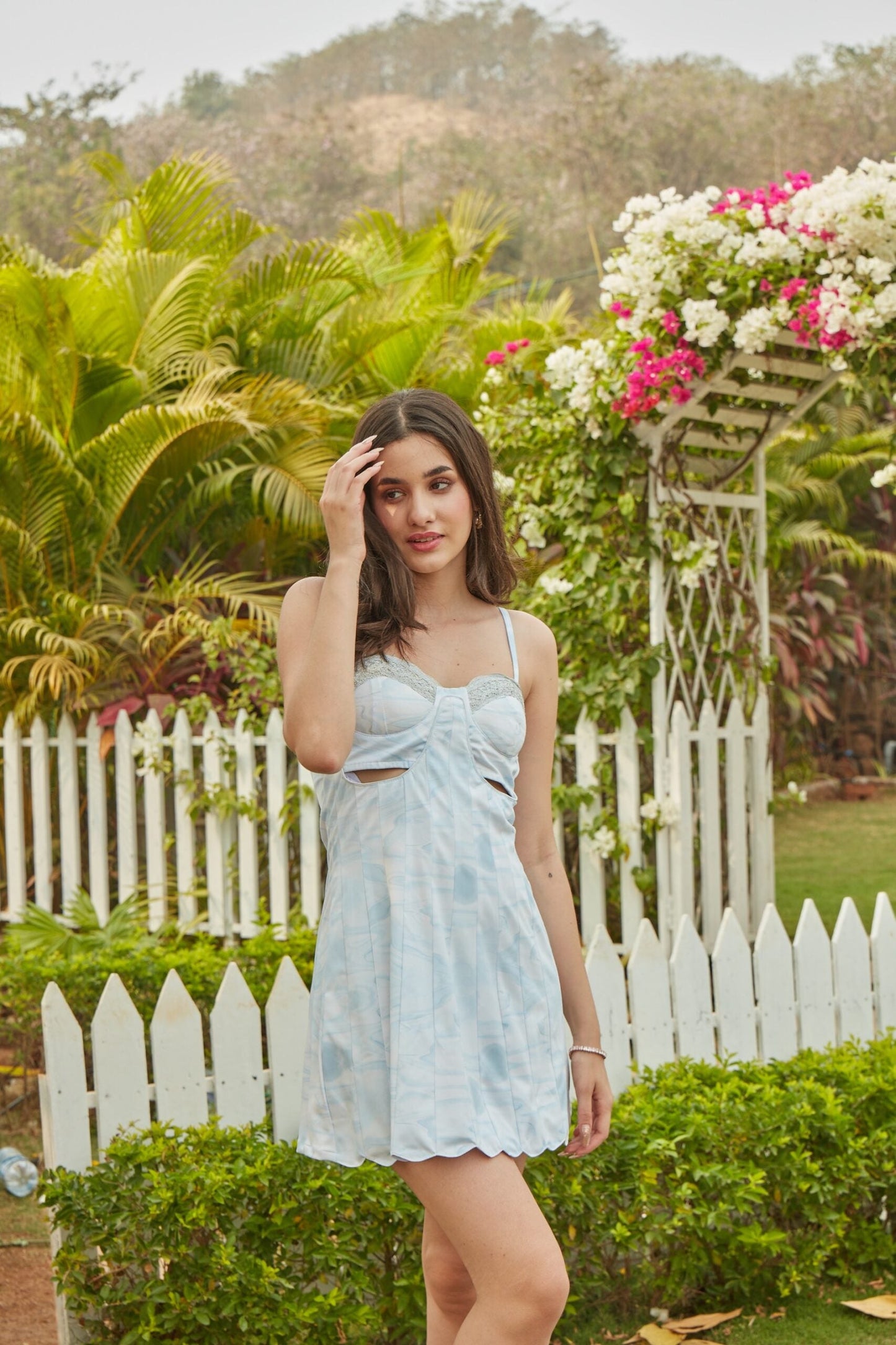 Vivian Printed Scuba Dress