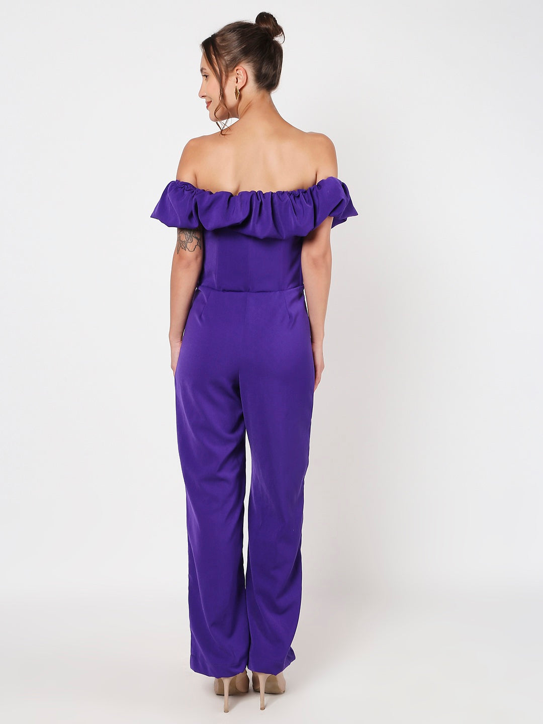 Purple Corset Jumpsuit