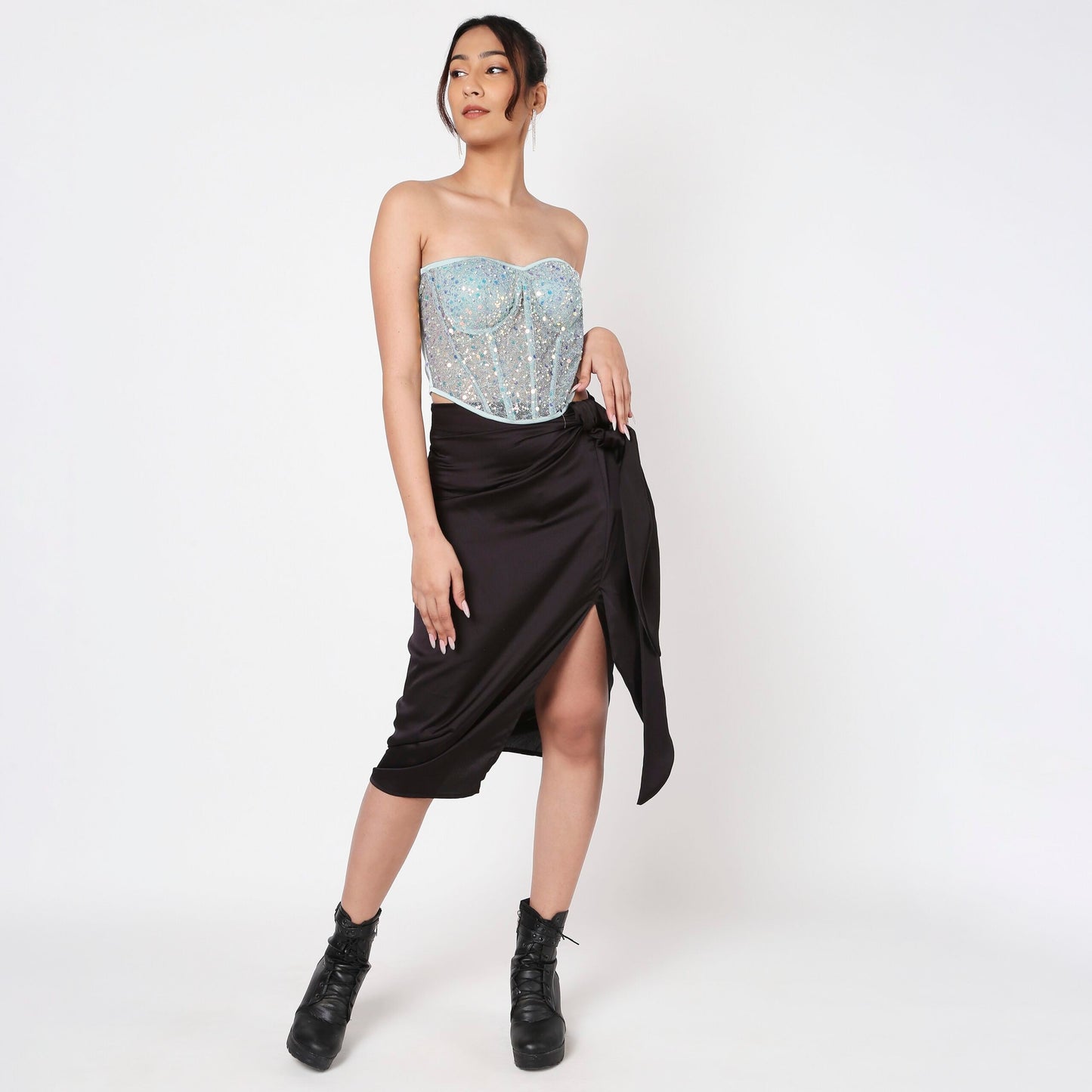 Embellished Corset Greeny