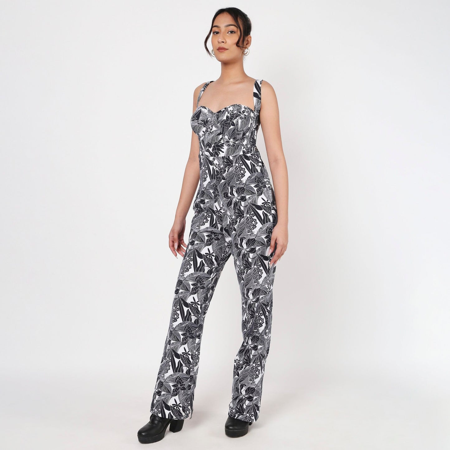 Tropical Corset Jumpsuit