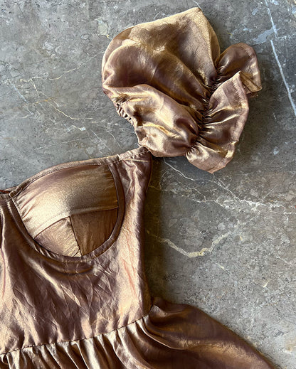 Golden Dust Gudiya Dress