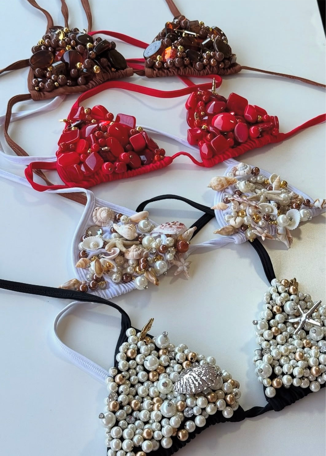 Coral Bikinis (color white)