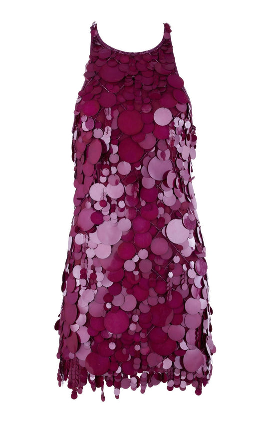 Moon Petals Sequins Dress