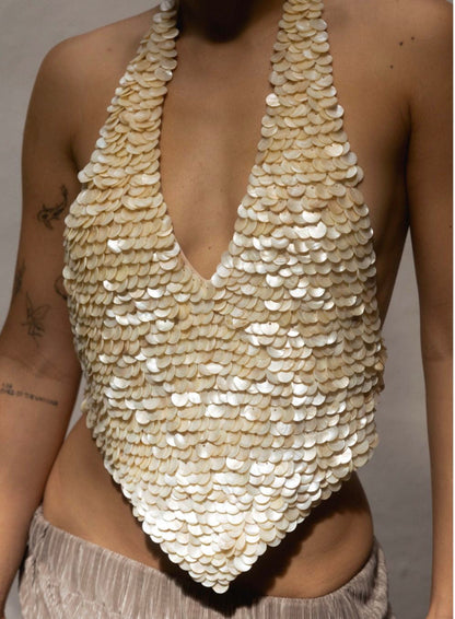 Shell beaded Top full