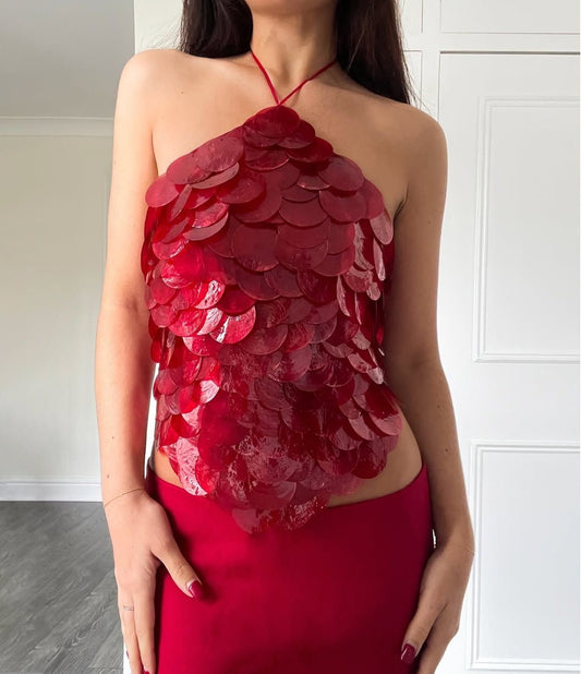 Red Shell Top
