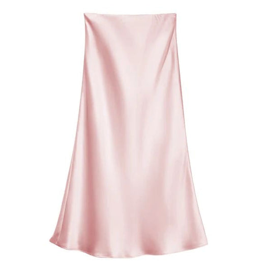 SATIN SKIRT