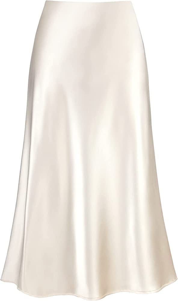SATIN SKIRT