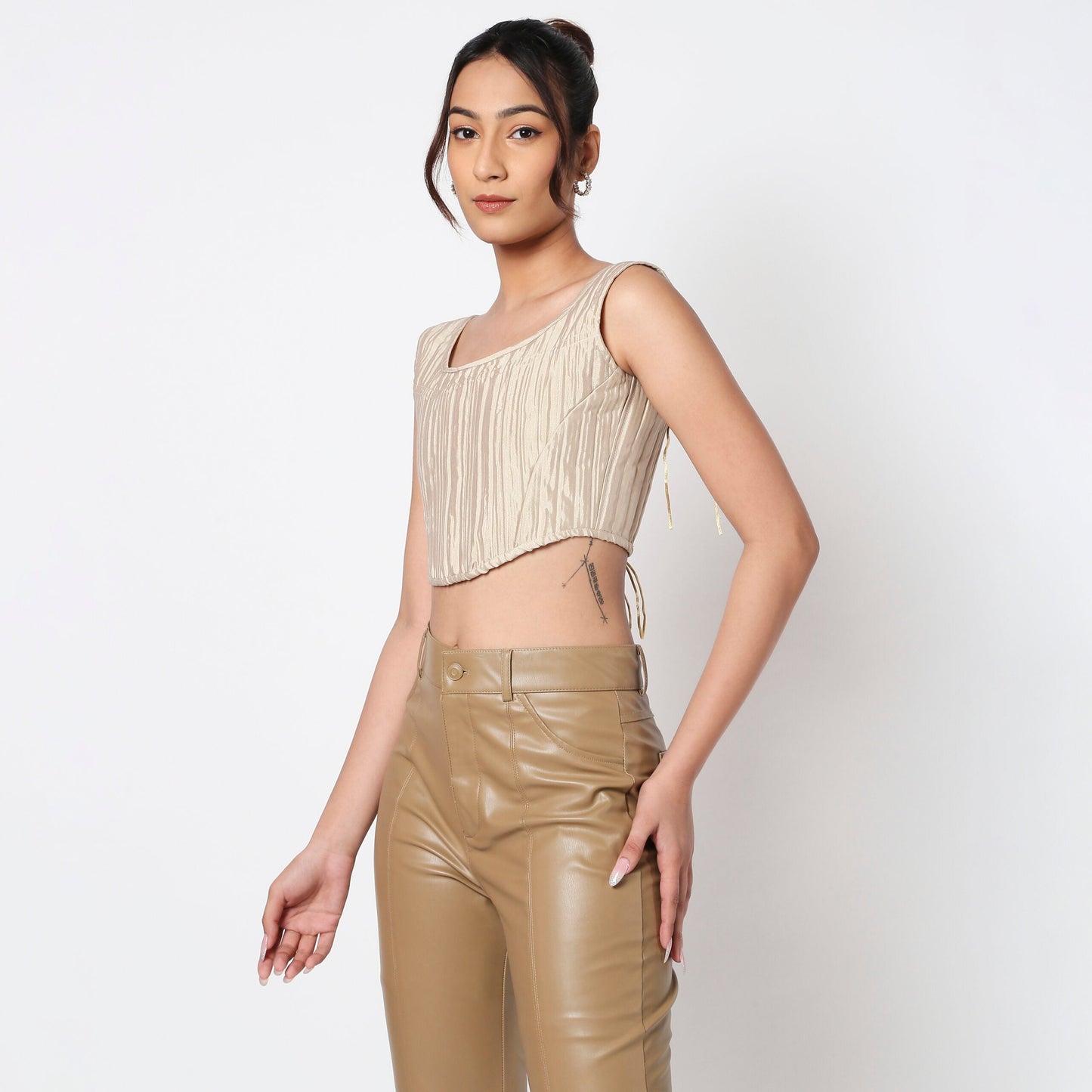 Puffer Corset Top
