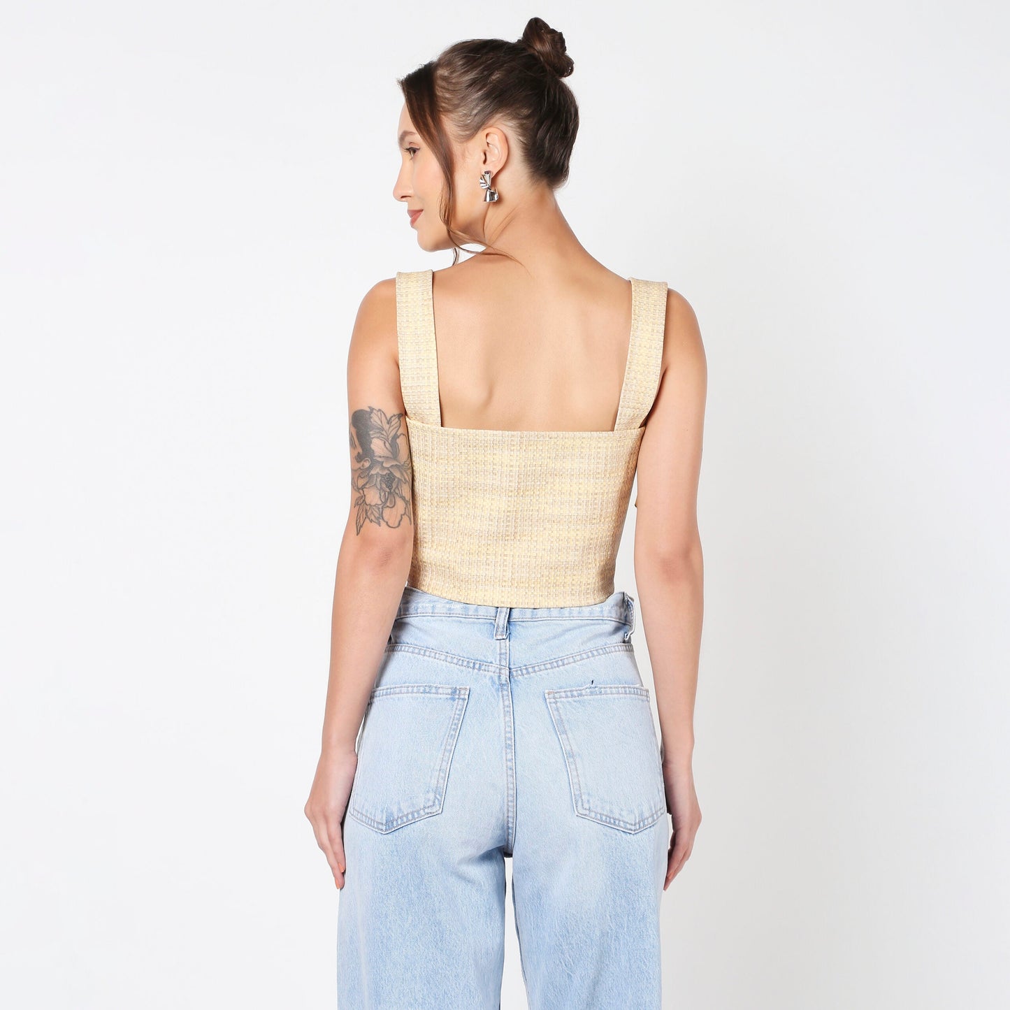 Yellow Mellow Corset Top
