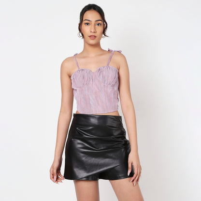Verona Ruched Corset Top