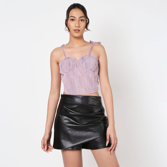 Verona Ruched Corset Top