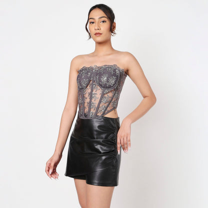 Voila Grey Corset